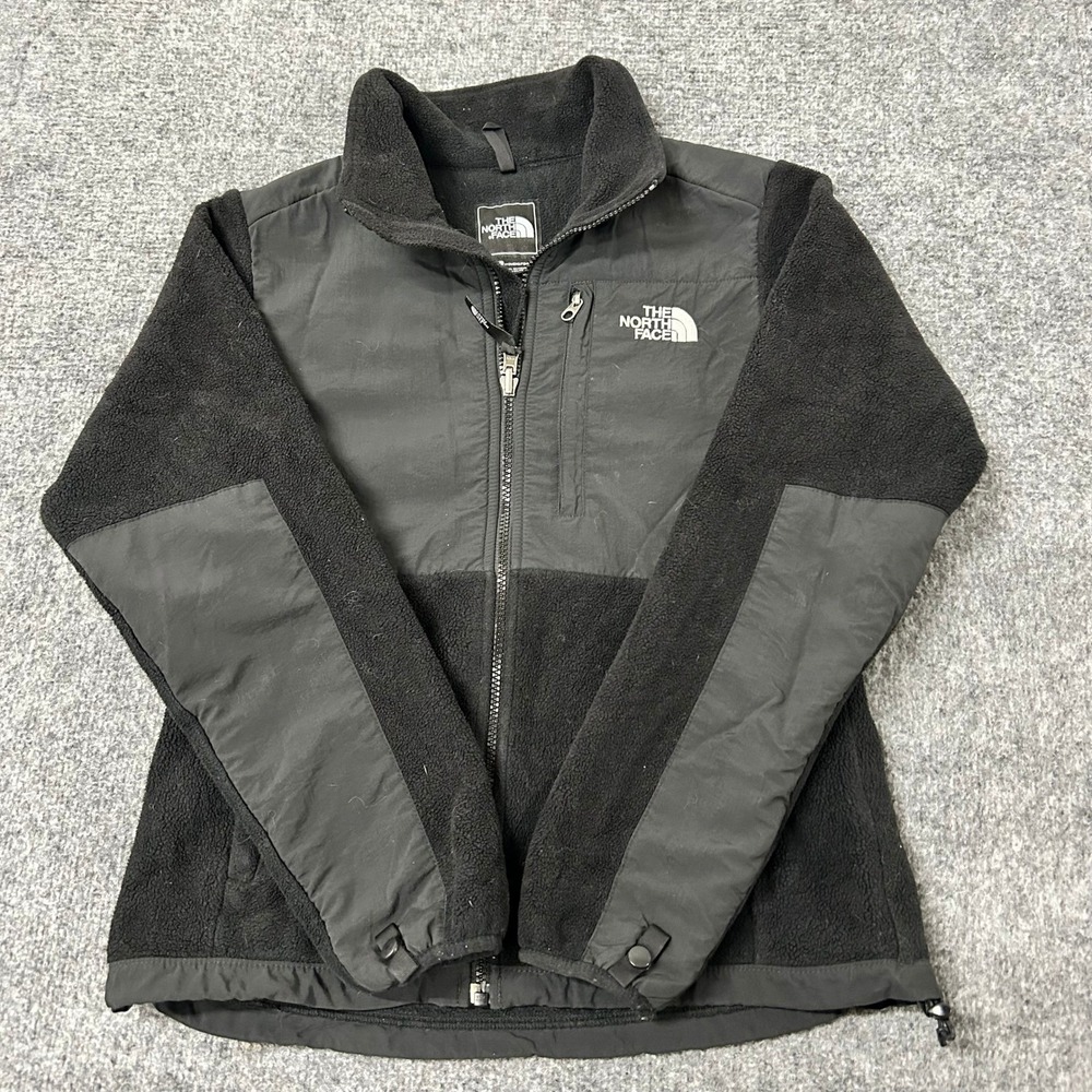 The North Face Jacket Womens Size S Black Denali Fleece Full Zip Outdoor Coat
